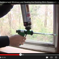 Sealing Drafty Windows