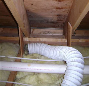 Attic air duct