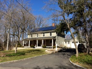 Shade trees and solar panels