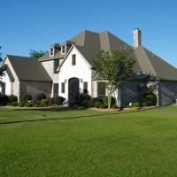 Home with big lawn